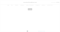 Desktop Screenshot of greattravelphotos.com